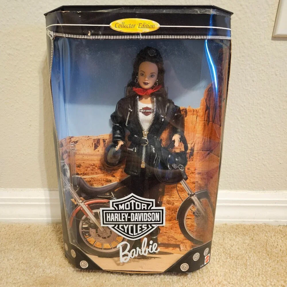 VINTAGE NRFB 1999 MATTEL COLLECTOR EDITION HARLEY DAVIDSON #3 BARBIE DOLL 22256